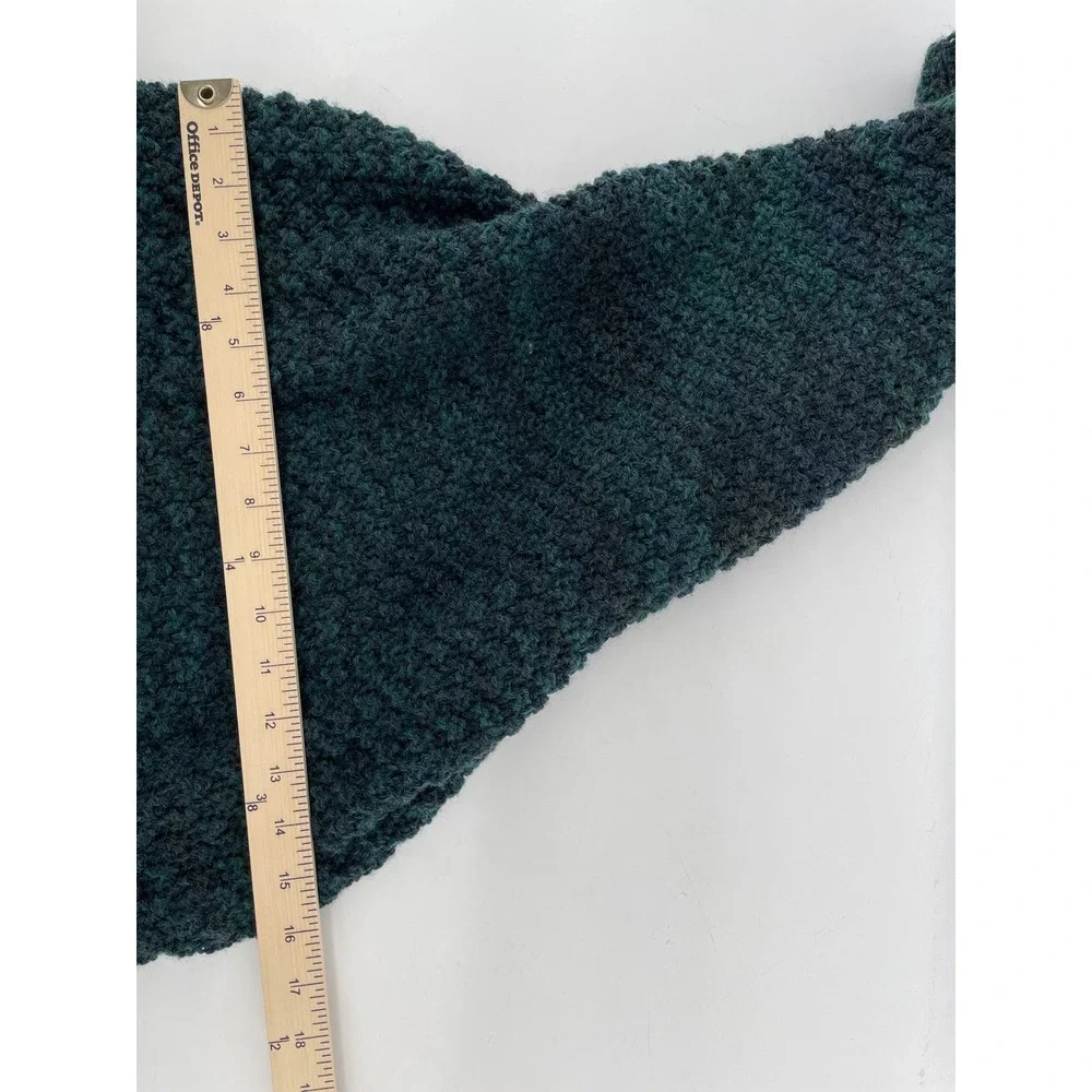 Chunky Knit Shrug Cropped Cardigan Sweater Womens S M L Bolero Dark Academia